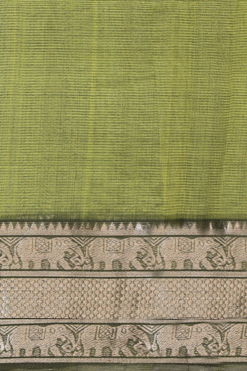 Image of Mangalgiri Silk Embroidery Saree
